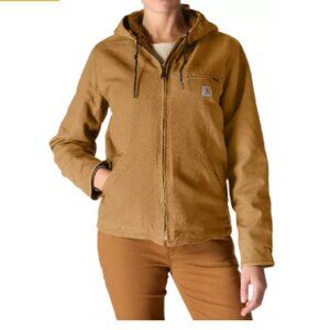 Carhartt Women's Washed Duck Sherpa Lined Jacket